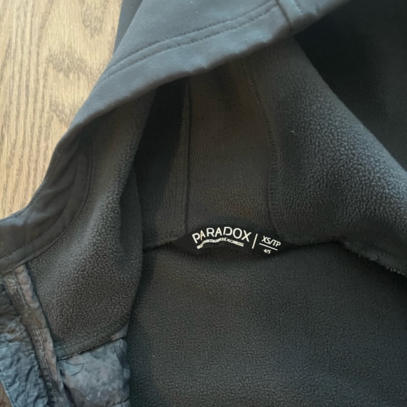 Paradox boy black jacket / windbreaks size XS (4-5) - Picture 3 of 3